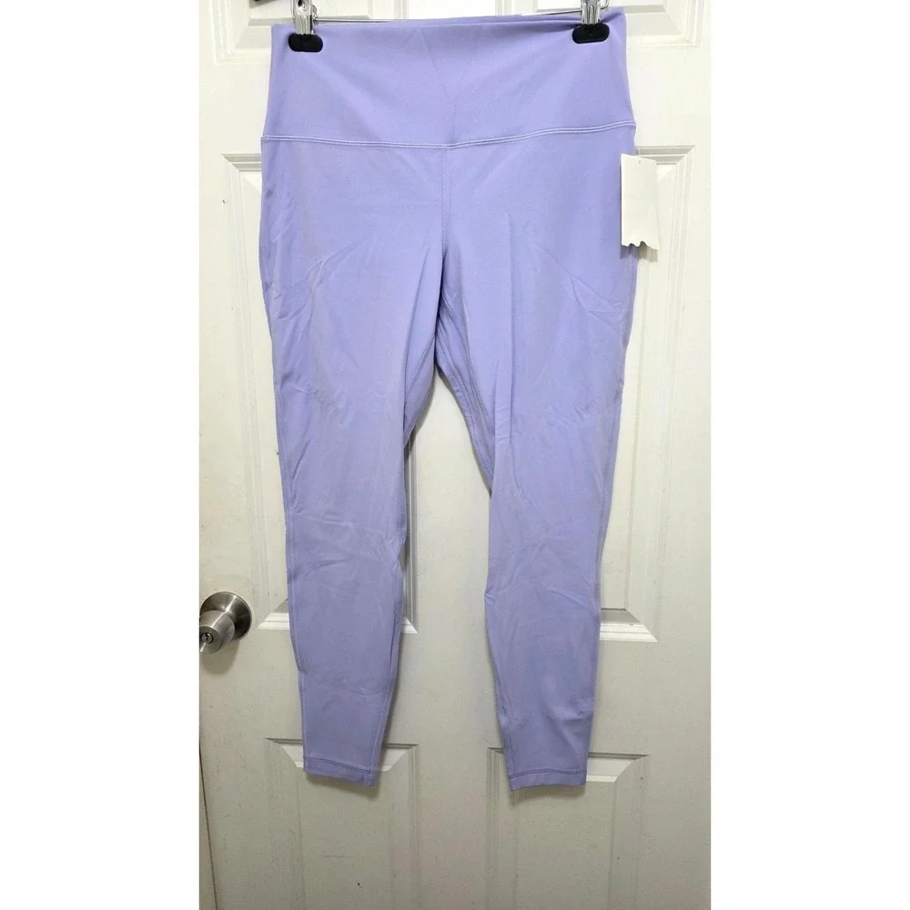Lululemon Women's Lavender High-Waist Leggings Size‎ 14
